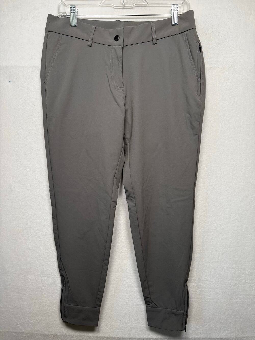 Hiverlay Women'sPro Golf Pants, Gray, Large Lightweight, Slim